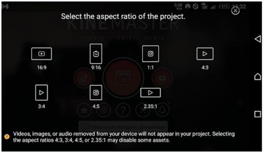 How to Get Videos from Cellphone Files on Kinemaster Pro Android App 2